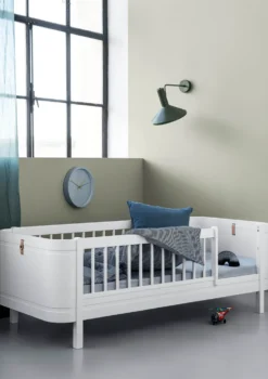 Juniorbett 'Wood Mini+' weiß 162 x 68 cm