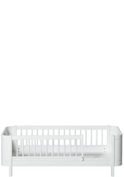 Juniorbett 'Wood Mini+' weiß 162 x 68 cm