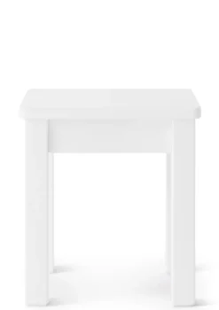 Kinderhocker weiß