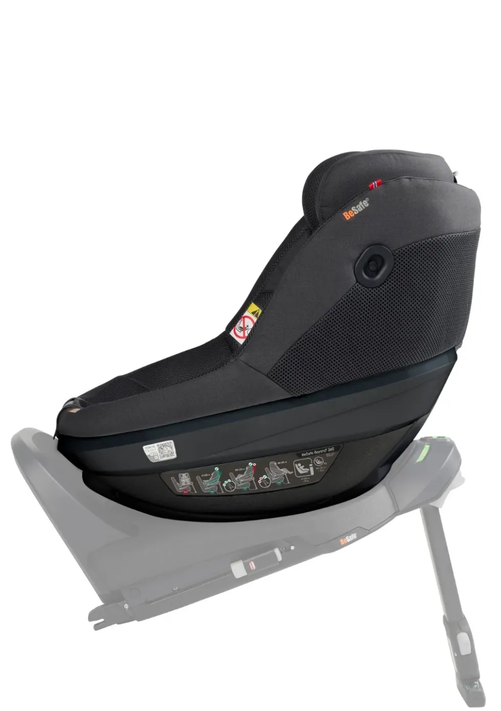 Kindersitz 'Beyond2 360' Anthracite Mesh