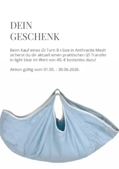 Kindersitz 'iZi Turn B i-Size' Anthracite Mesh