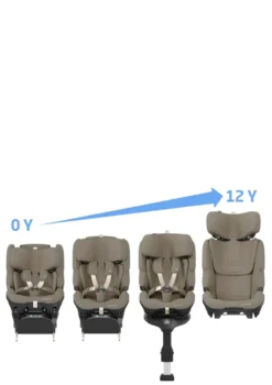 Kindersitz 'Pearl XL Slide Pro' Authentic Truffle