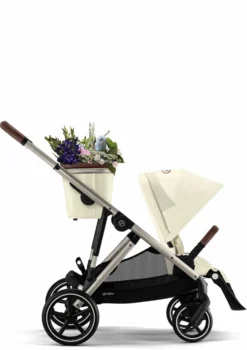 Kinderwagen 'Gazelle S' Taupe / Seashell Beige