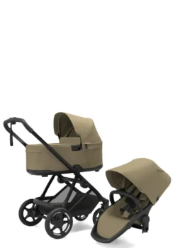 Kinderwagen-Set 'Charm' Faded Khaki