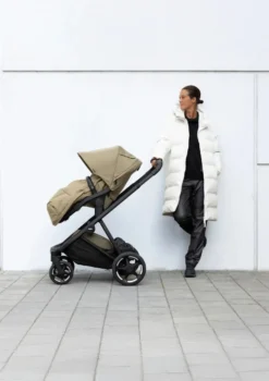 Kinderwagen-Set 'Charm' Faded Khaki