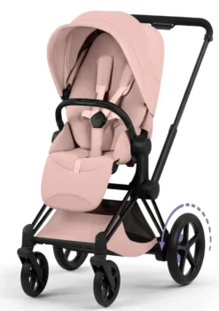 Kinderwagen-Set 'e-Priam Style' Peach Pink