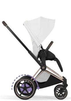 Kinderwagen-Set 'e-Priam Style' Off White