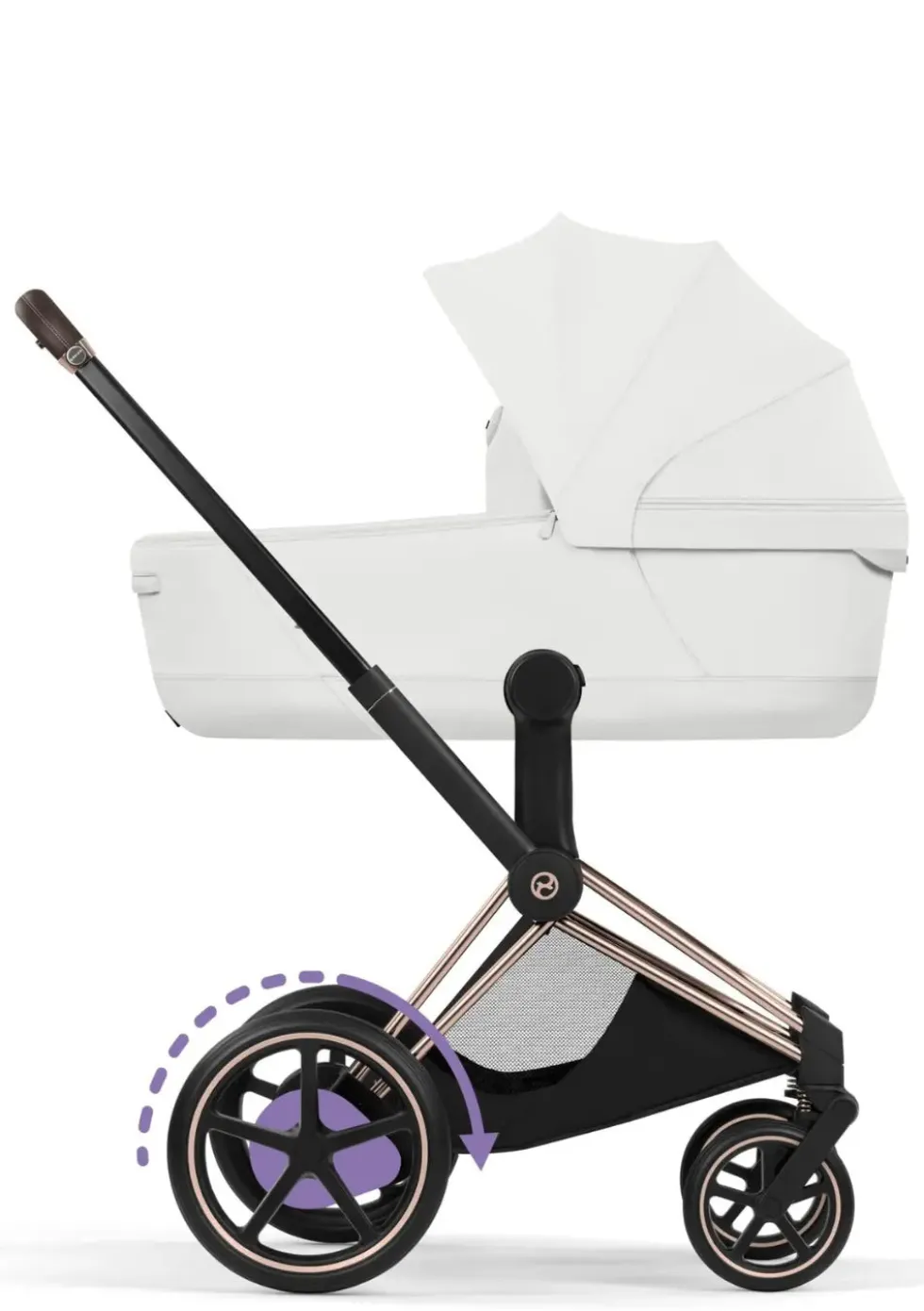 Kinderwagen-Set 'e-Priam Style' Off White