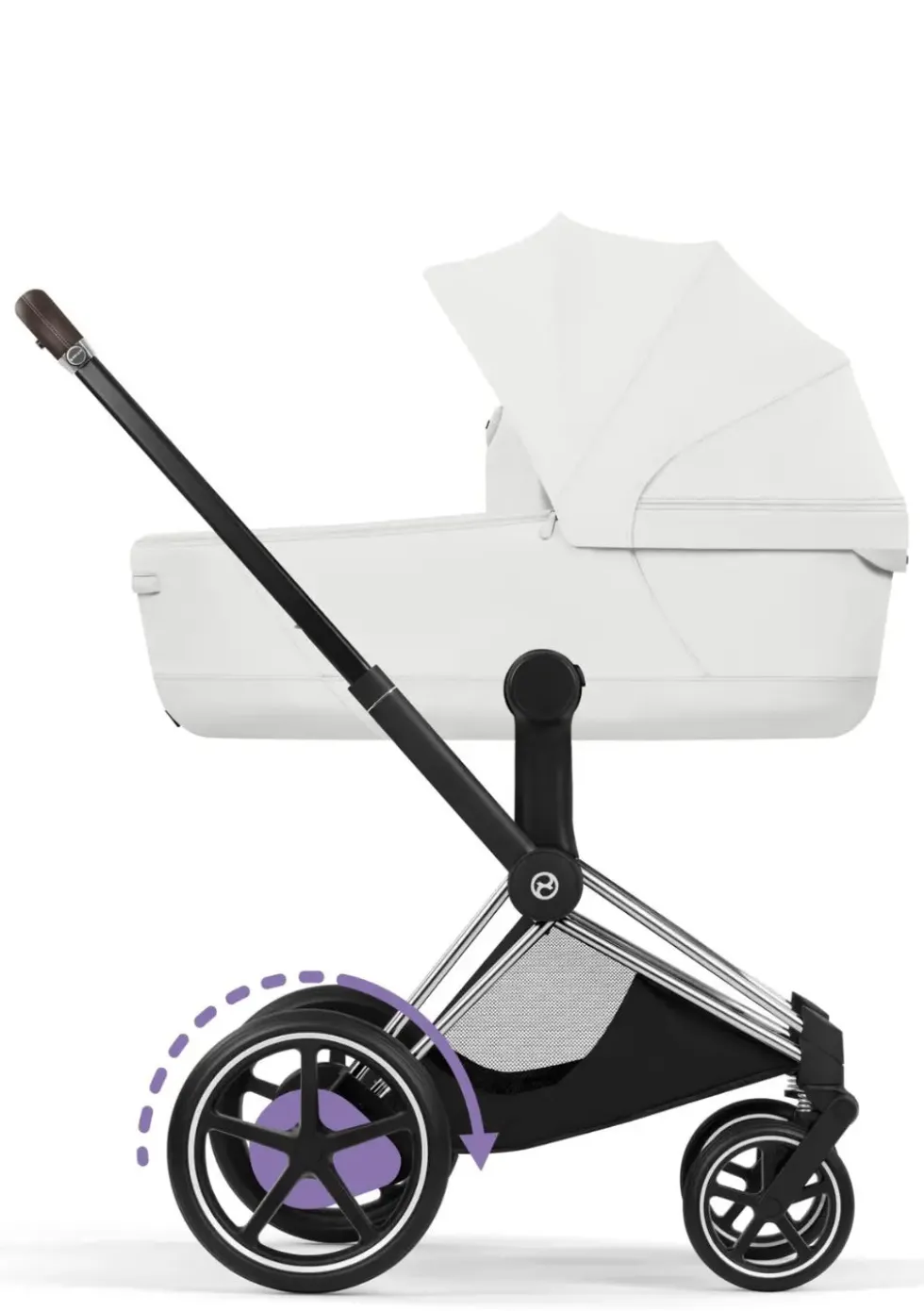 Kinderwagen-Set 'e-Priam Style' Off White