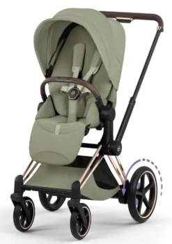 Kinderwagen-Set 'e-Priam Style' Sage Green