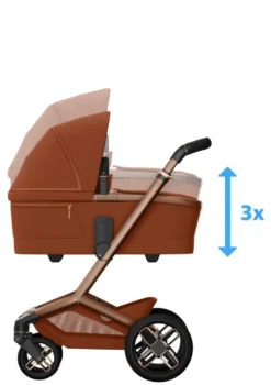 Kinderwagen-Set 'Fame' Copper Terra