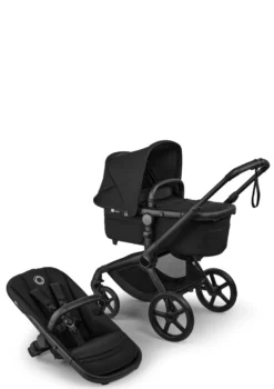 Kinderwagen-Set 'Fox 5 Renew – designed by you' Schwarz / Heritage Black