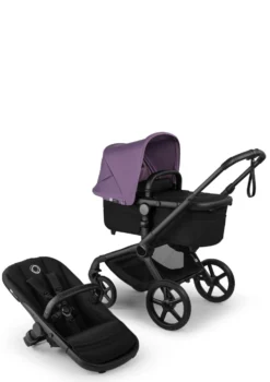 Kinderwagen-Set 'Fox 5 Renew – designed by you' Schwarz / Heritage Black