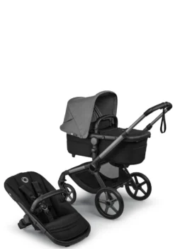 Kinderwagen-Set 'Fox 5 Renew – designed by you' Graphit / Heritage Black