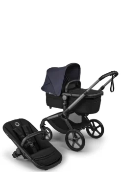 Kinderwagen-Set 'Fox 5 Renew – designed by you' Graphit / Heritage Black