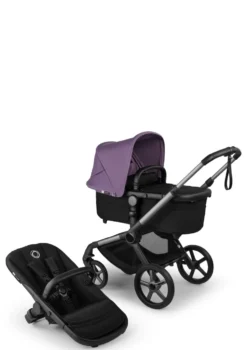 Kinderwagen-Set 'Fox 5 Renew – designed by you' Graphit / Heritage Black