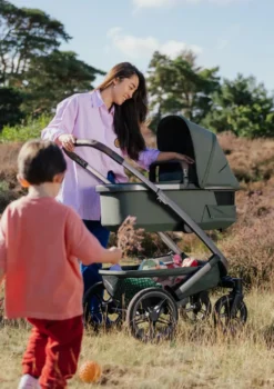 Kinderwagen-Set 'Geo5 Single' Forest Green