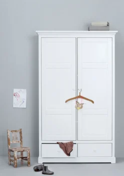 Kleiderschrank 'Seaside' 2-türig weiß