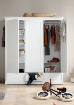 Kleiderschrank 'Seaside' 3-türig weiß