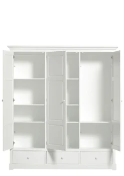 Kleiderschrank 'Seaside' 3-türig weiß