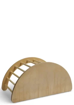 Kletterbogen Birke Natur inkl. Kissen Cord Creme Beige
