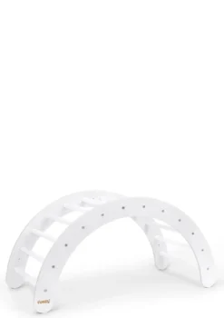Kletterbogen Birke Weiß inkl. Kissen Cord Koala Grau