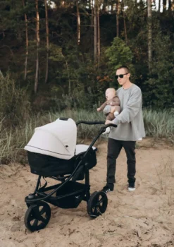 Kombi-Kinderwagen 'Mono 3' Premium Schwarz
