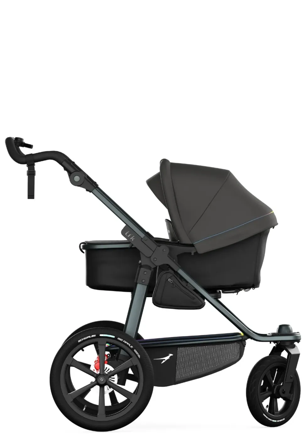 Kombi-Kinderwagen 'Pro' anthrazit