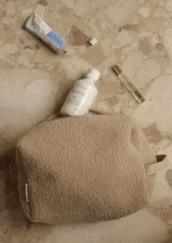 Kulturtasche 'Teddy Toiletry Bag' Ecru