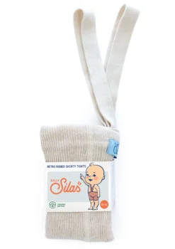 Kurze Strumpfhose mit Trägern cream blend