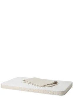 Lounger Bett 'Wood' Weiß/Eiche 200 x 120 cm