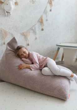 Lounger Sitzsack Cord Salbei Grün