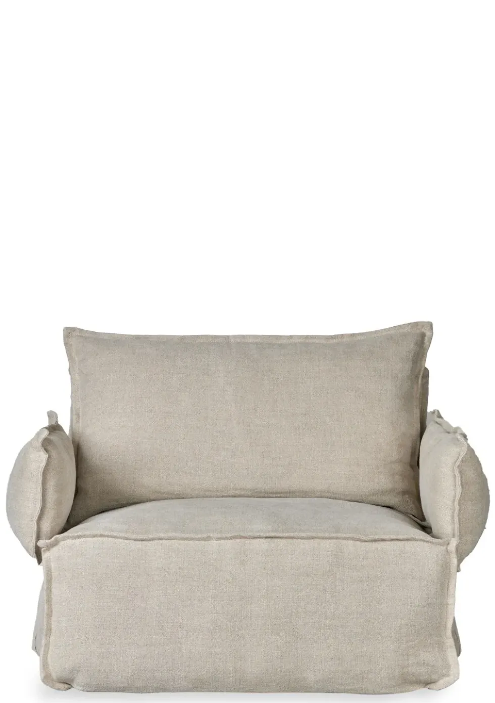 Lounge-Sessel 'Linen Lounger' Beige
