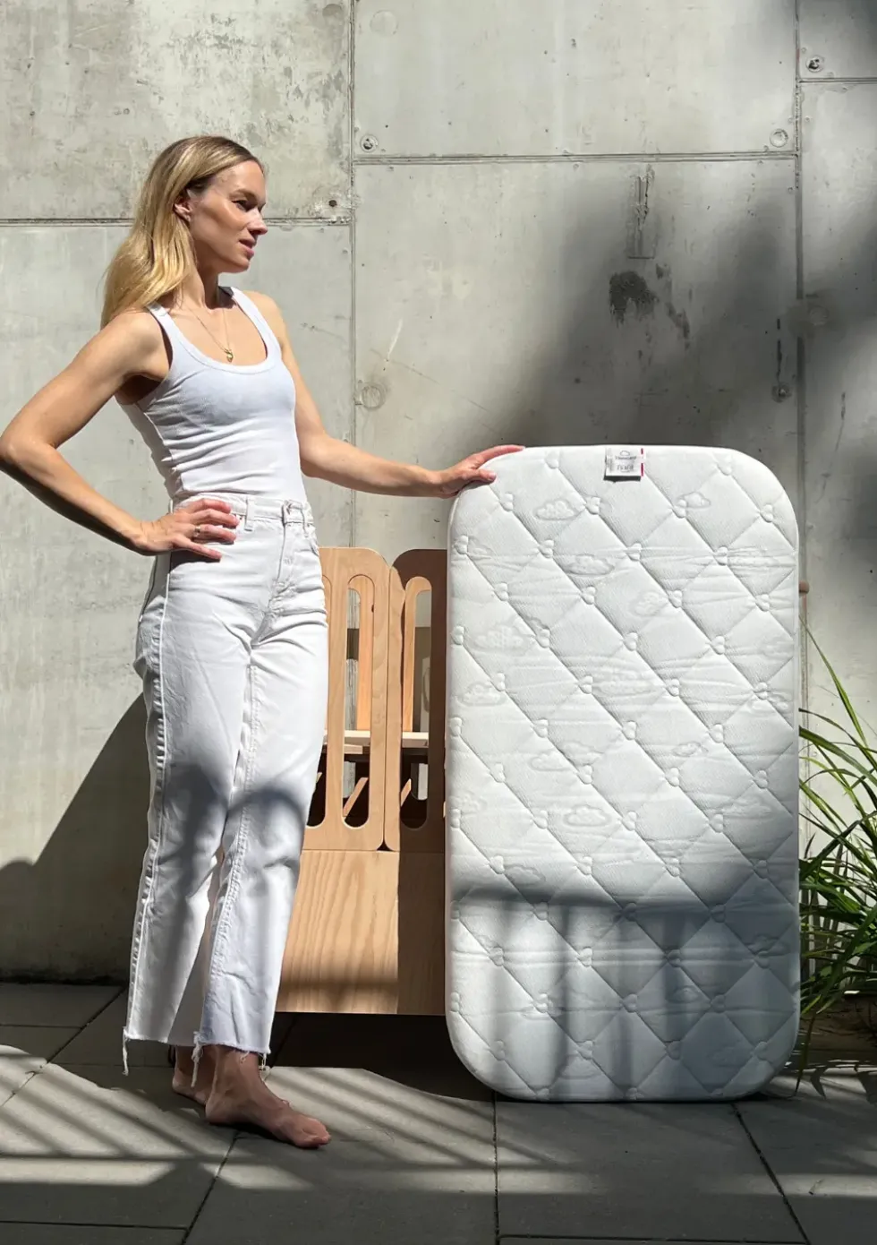 Matratze 'Polarstern' für 4-in-1 Babybett - Nani Berlin x Träumeland 112 x 60 cm