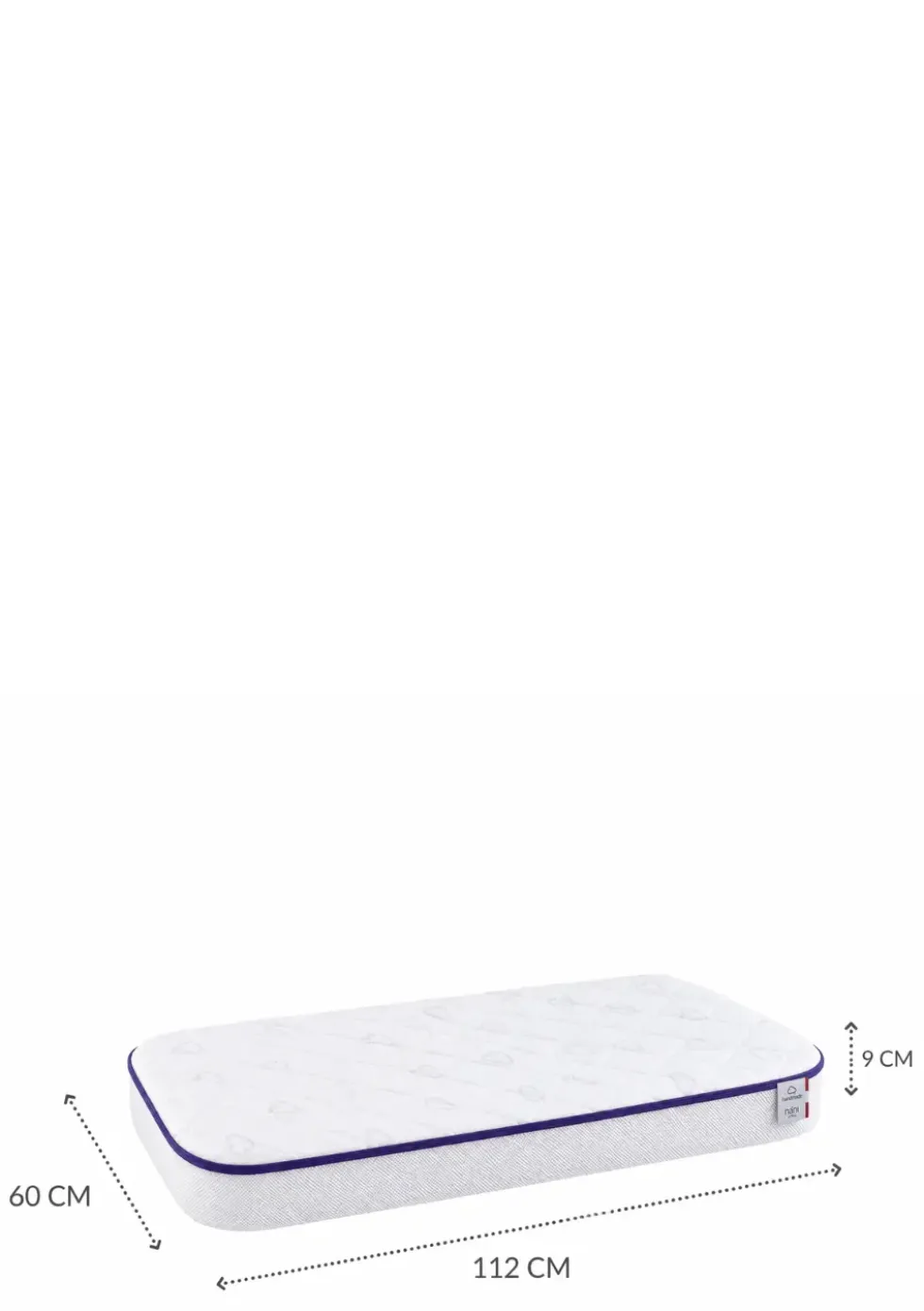 Matratze 'Polarstern' für 4-in-1 Babybett - Nani Berlin x Träumeland 112 x 60 cm