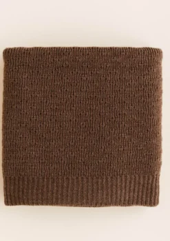 Merino Decke 'Dora' Mocha