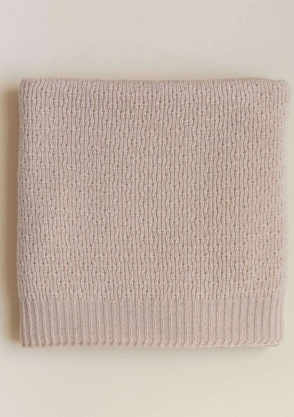 Merino Decke 'Dora' oat