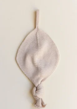 Merino Strick-Schnullertuch 'Titi Comforter' oat