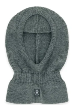 Merino Wollschlupfmütze Essential Grau