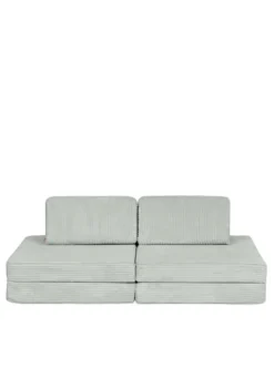 Mini Spielsofa Cord Salbei Grün