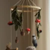 Mobile 'Woodland with Mushrooms/Ladybug'