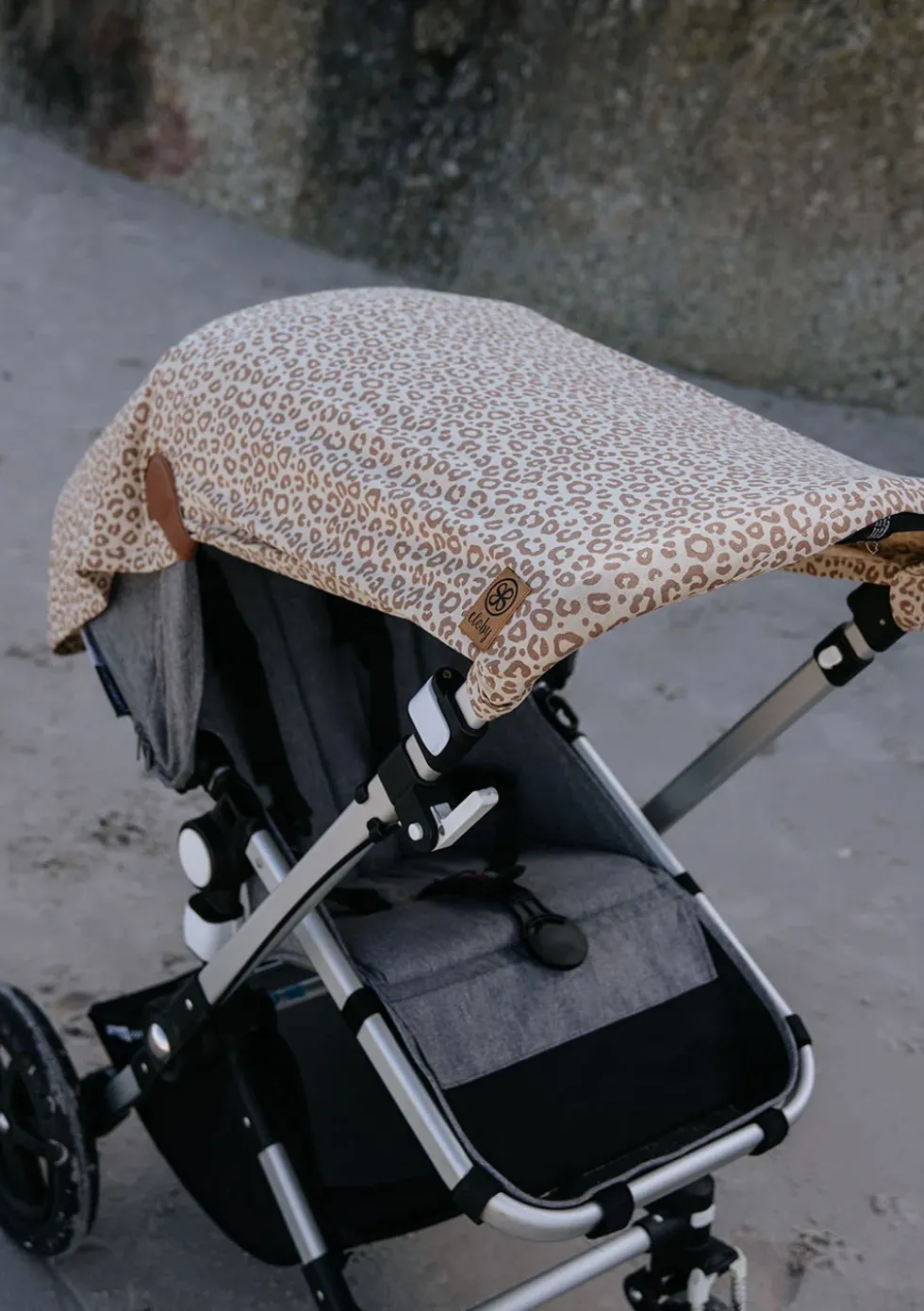Multifunktionale UV-Decke UPF 50+ Leopard Brown