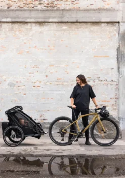 Multisport-Fahrradanhänger 'Chariot Sport 2 Single' Black