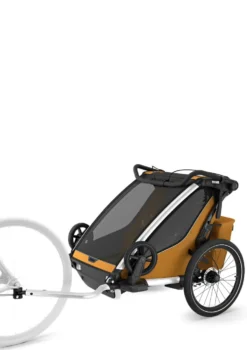 Multisport-Fahrradanhänger 'Chariot Sport 2 Double' Natural Gold