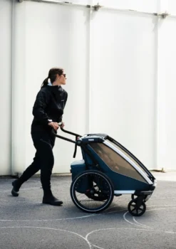 Multisport-Fahrradanhänger 'Chariot Cross 2 Double' Dark Slate