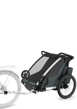 Multisport-Fahrradanhänger 'Chariot Cross 2 Double' Dark Slate