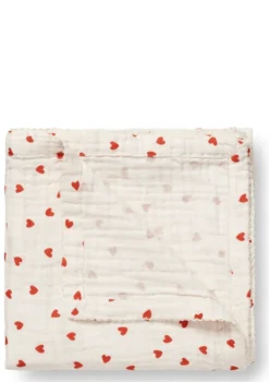 Musselin Babydecke 'Murray' Little Love 120 x 120 cm