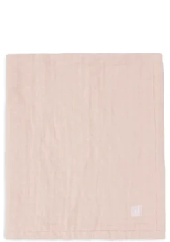 Musselin Decke Wiege 'Jacquard' Wild Rose 100 x 75 cm
