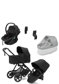 Newborn Travel Bundle 'Charm' Black