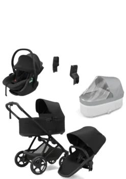 Newborn Travel Bundle 'Charm' Black